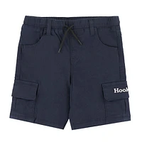 Navy Cargo Shorts 2-12y