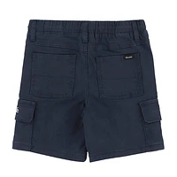 Navy Cargo Shorts 2-12y