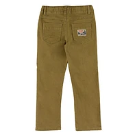 Khaki Twill Pants 2-12y