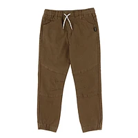 Jogger Twill Brun 2-12ans