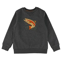 Crewneck Truite Arc-En-Ciel 2-14ans