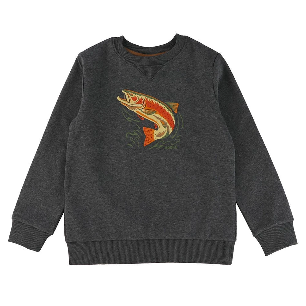 Crewneck Truite Arc-En-Ciel 2-14ans