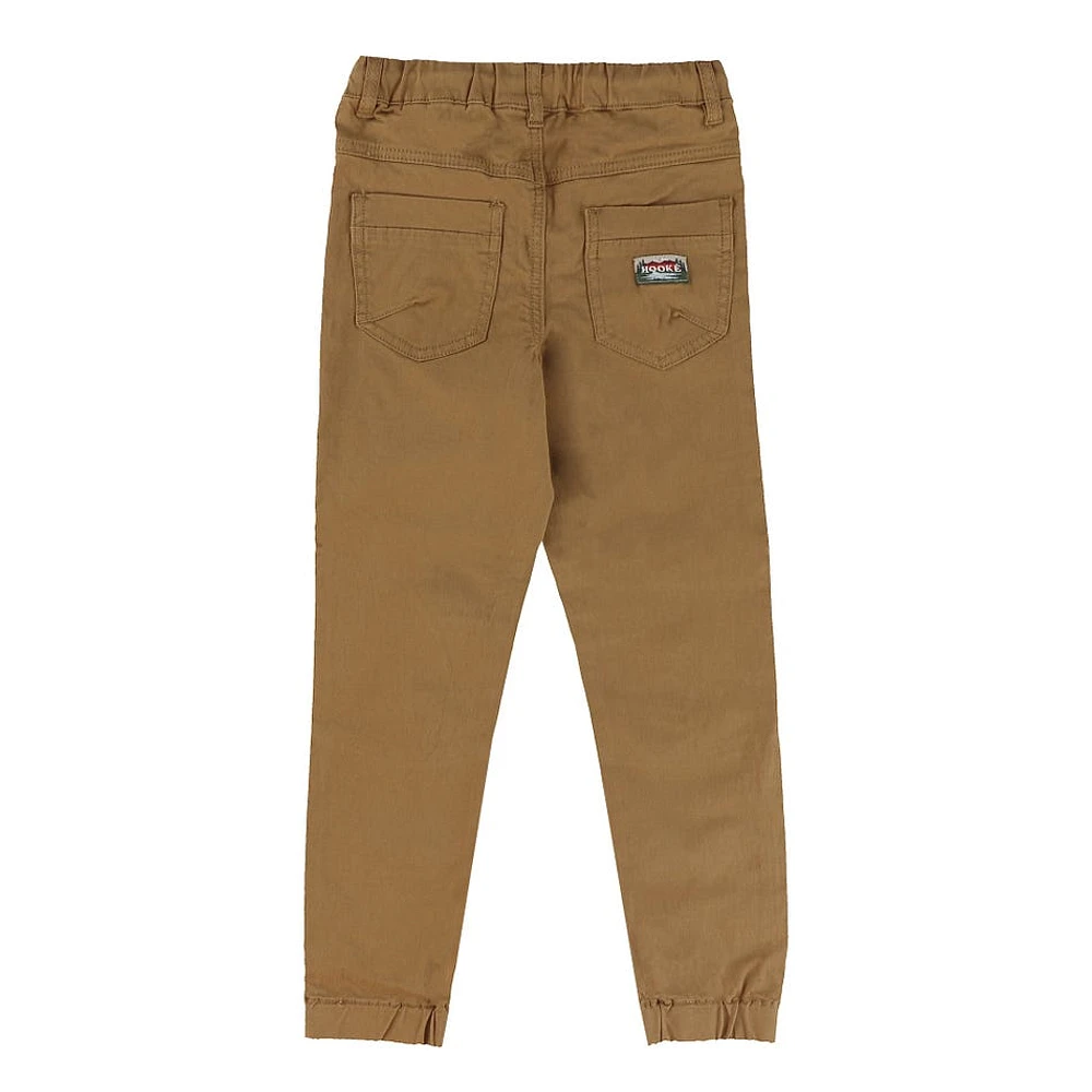 Pantalon Twill Ocre Hooké 2-14ans