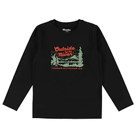 Outside By The River Long Sleeves T-Shirt