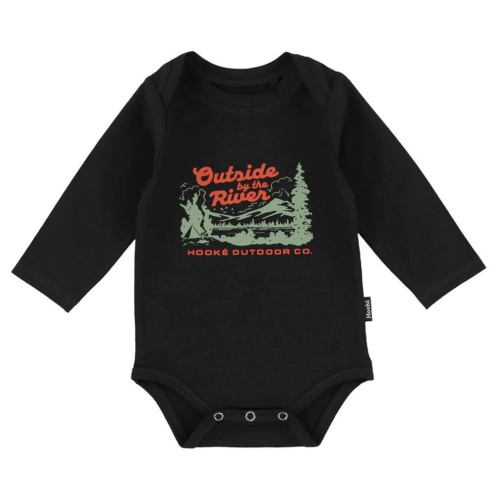 Outside Long Sleeves Onesie 3-24m