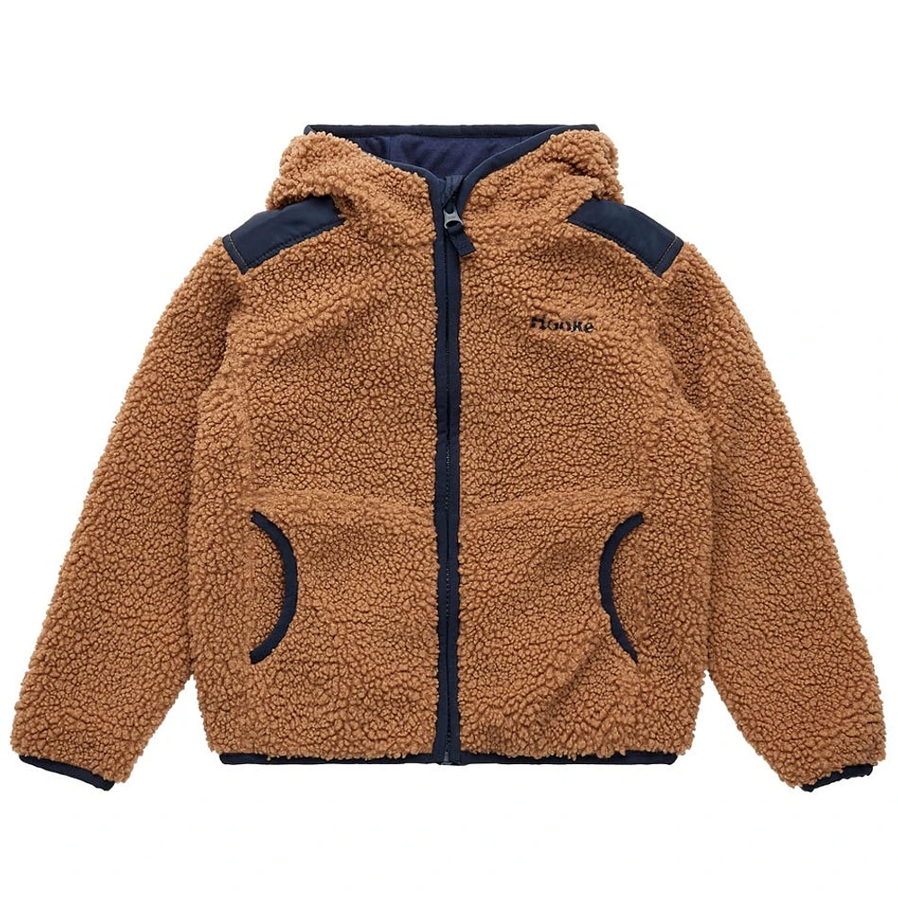 Hoodie Zip Sherpa 2-14ans