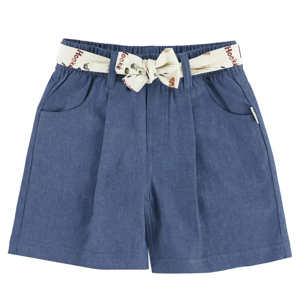 Twill Short with Belt 2-12y