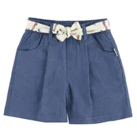 Twill Short with Belt 2-12y