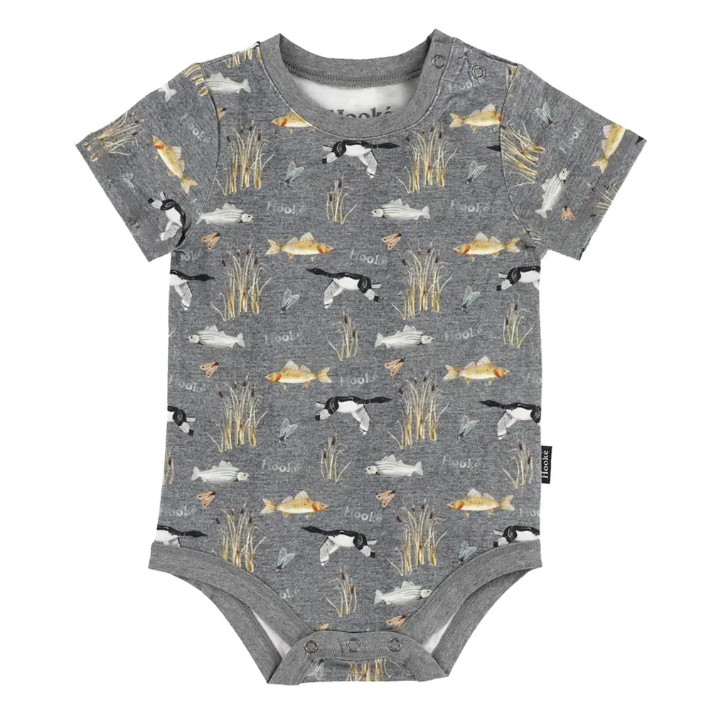 Marsh AOP Baby Onesie 3-24m