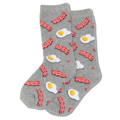 Eggs and Bacon Socks 4-12y
