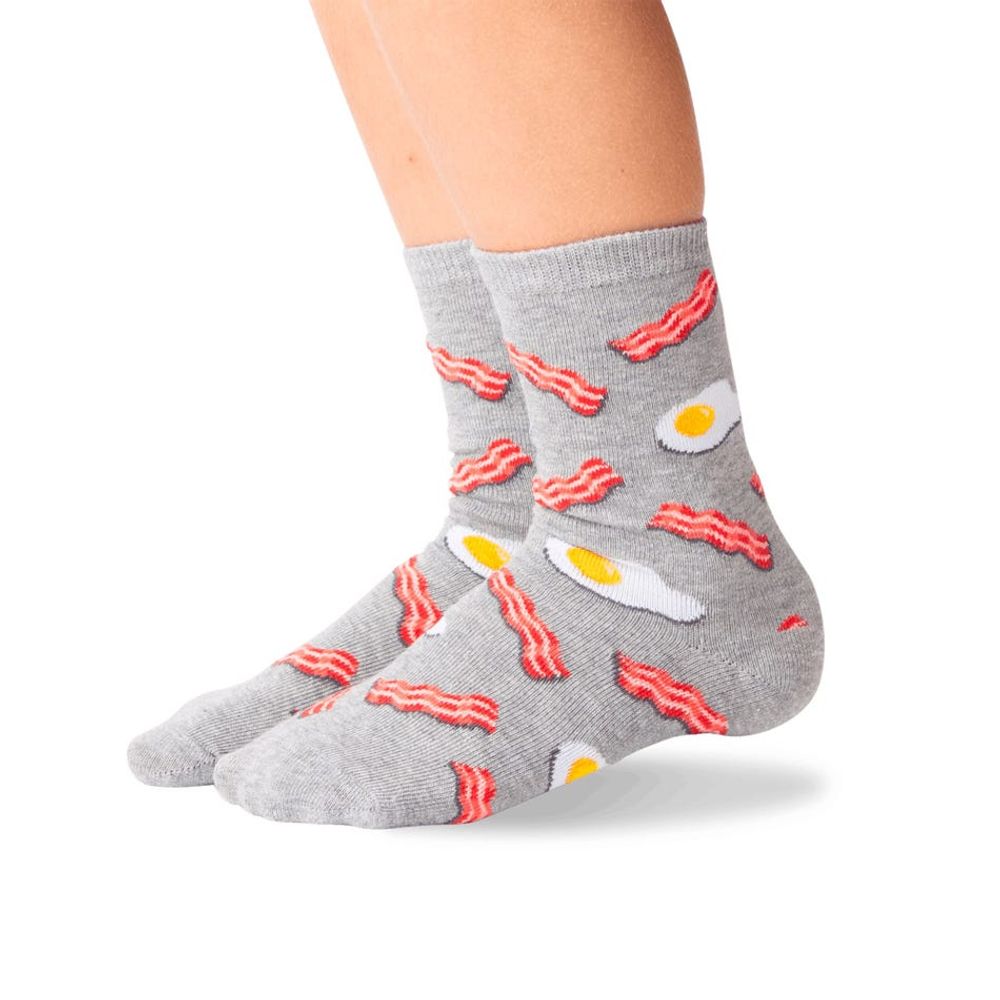 Eggs and Bacon Socks 4-12y