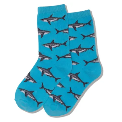 Sharks Socks 4-9y