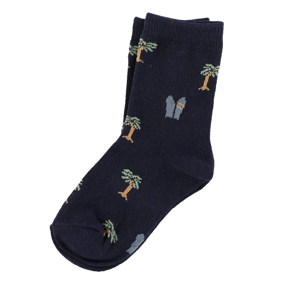 Palm Trees Socks 9-24m