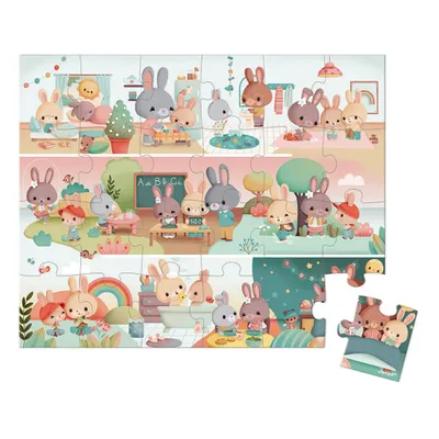 Puzzle Bunnies 4 pcs