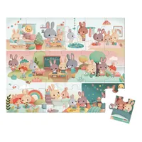 Puzzle Bunnies 4 pcs