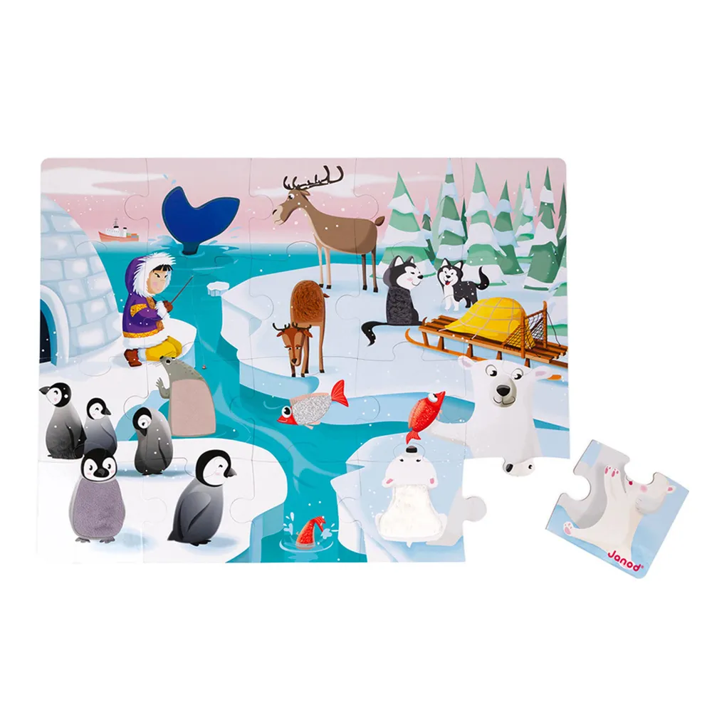 Puzzle Tactile Polar