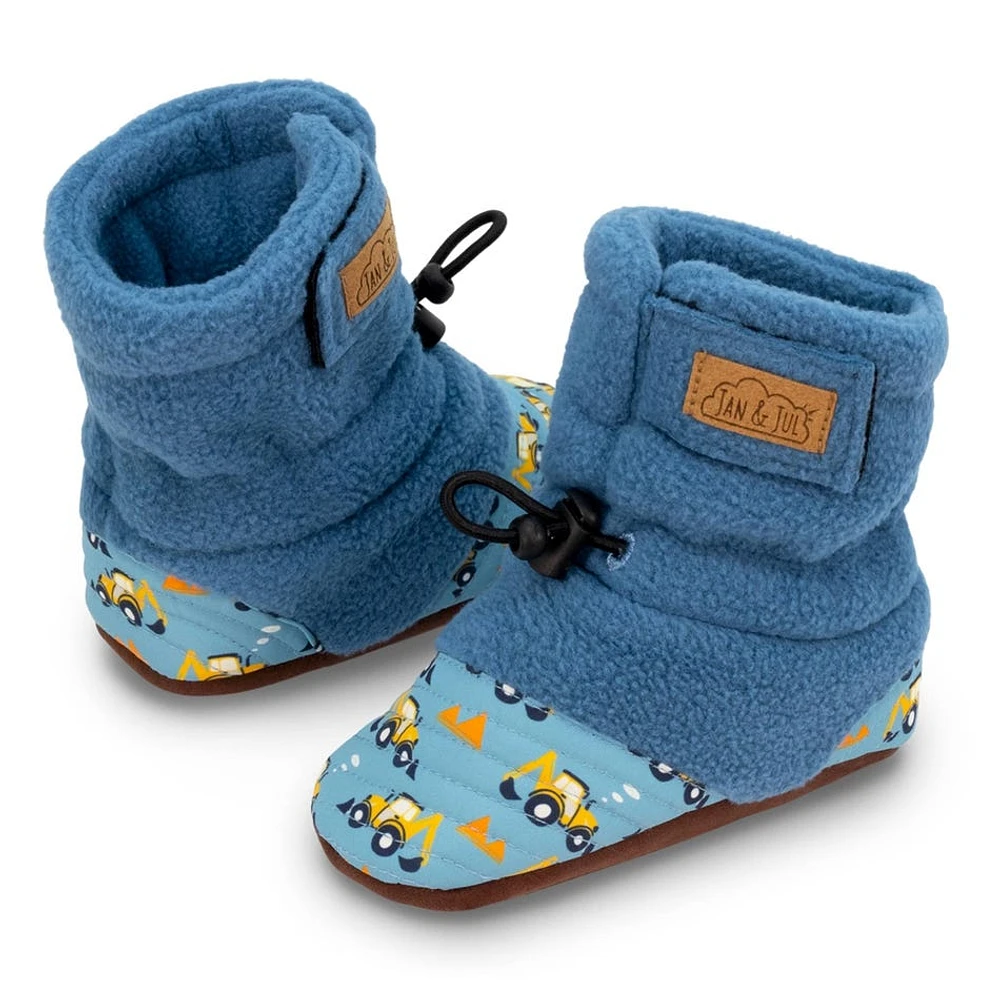 Truck Stay-Put Booties 3-24m