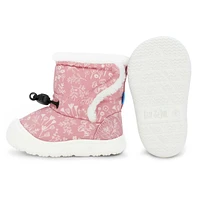 Flowers Stay-Put Booties 6-24m