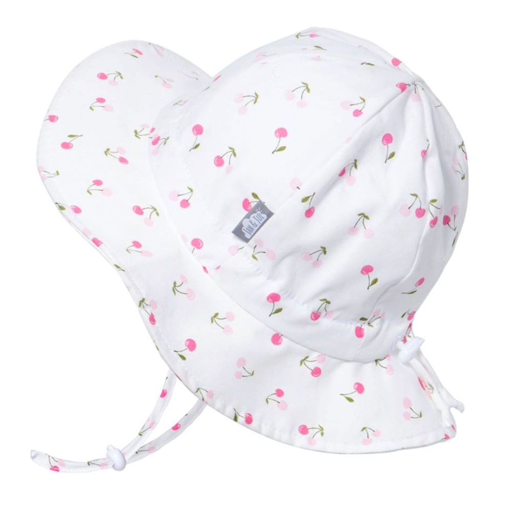 Cherries UV Cotton Floppy Hat 0-5y