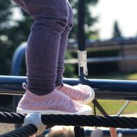 Pale Pink Knit Breeze Shoes