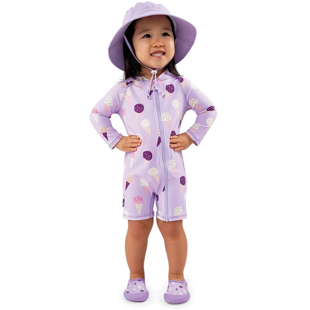 Ice Cream UV Swimsuit 2-3y