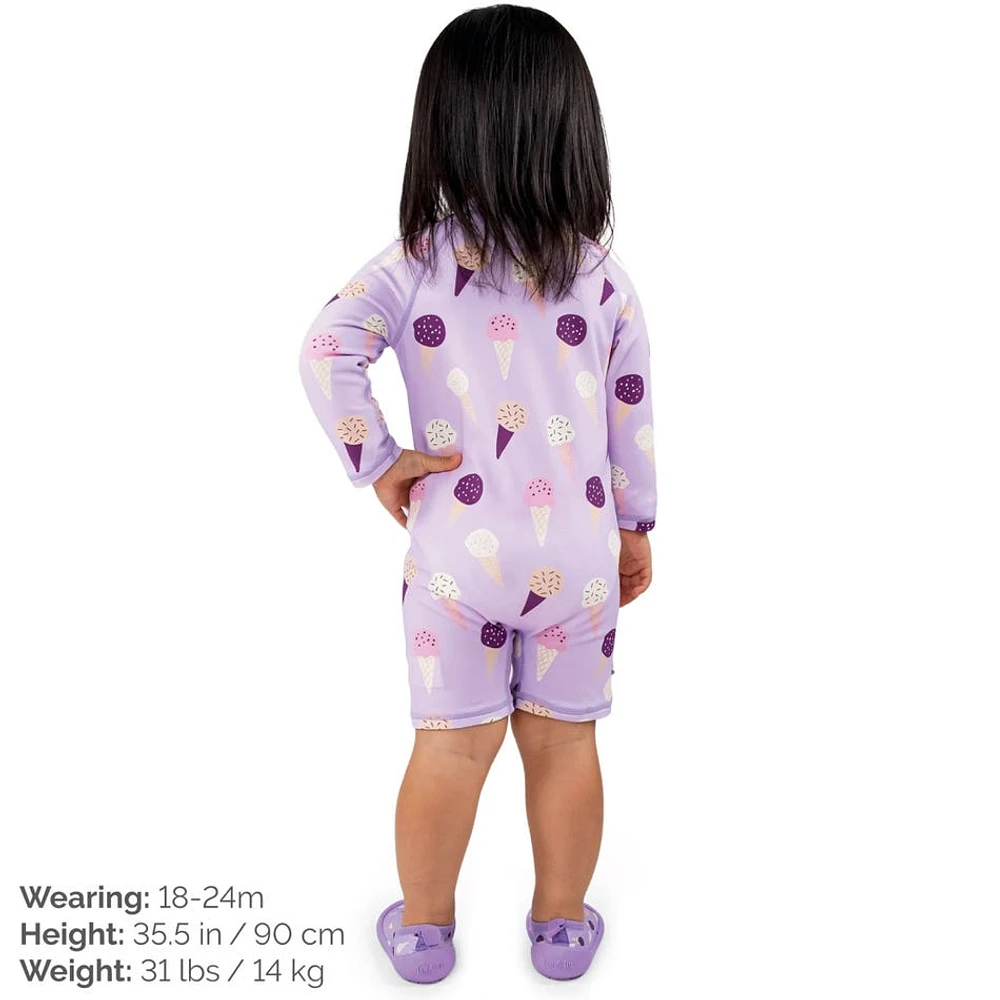 Ice Cream UV Swimsuit 2-3y