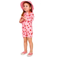 Strawberry UV Swimsuit 2-3y