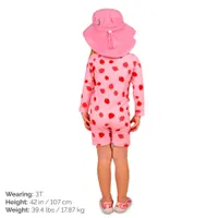 Strawberry UV Swimsuit 2-3y