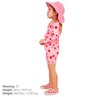 Strawberry UV Swimsuit 2-3y