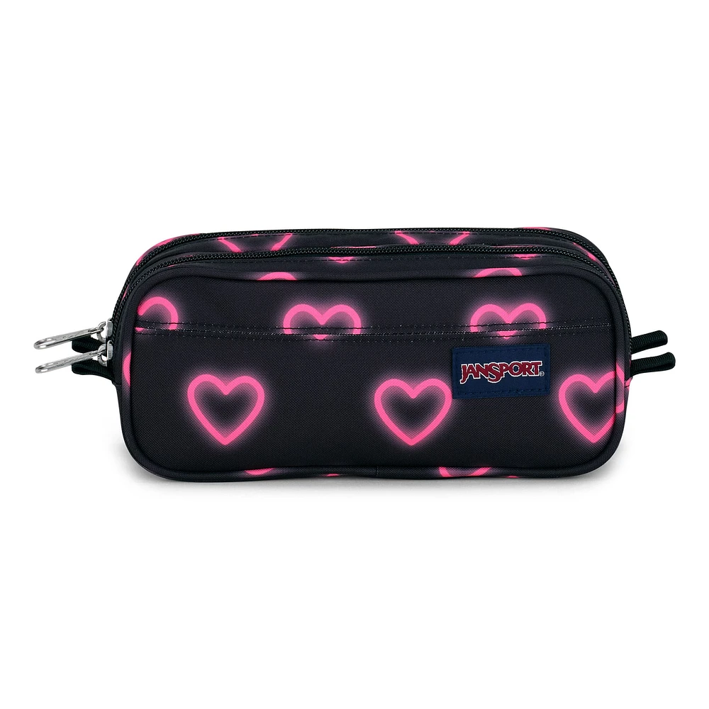 Happy Heart Large Pouch Pencil Case