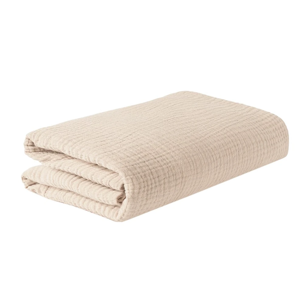 Deluxe Muslin Blanket - Beige