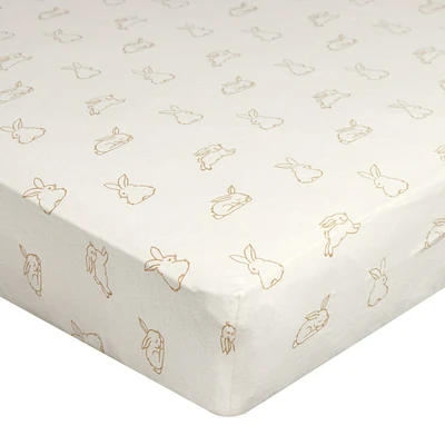 Drap Contour pour Lit de Bébé - Jolis Lapins