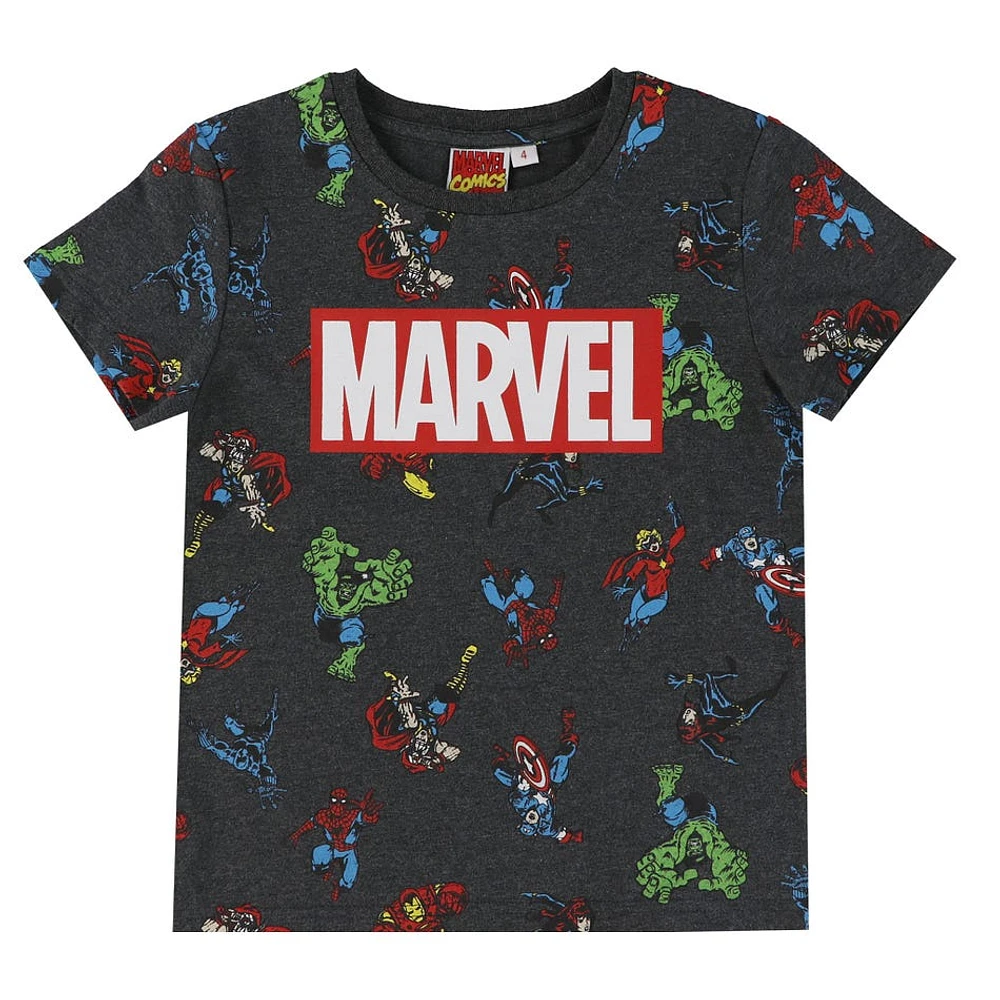 T-Shirt Héros Marvel 2-8ans