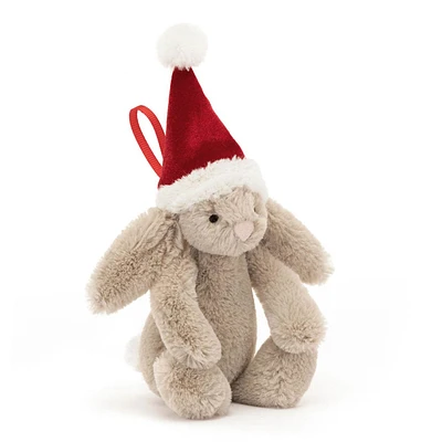 Bashful Christmas Bunny Decoration 3"