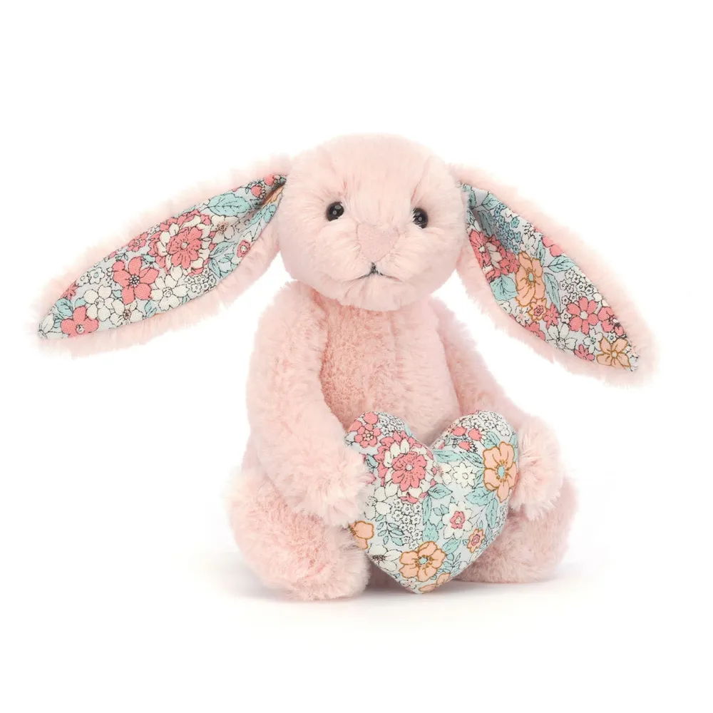 Blossom Heart Blush Bunny 6"