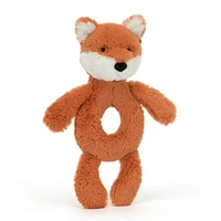 Bashful Fox Cub Ring Rattle