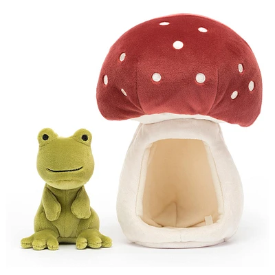 Grenouille et Champignon 8"