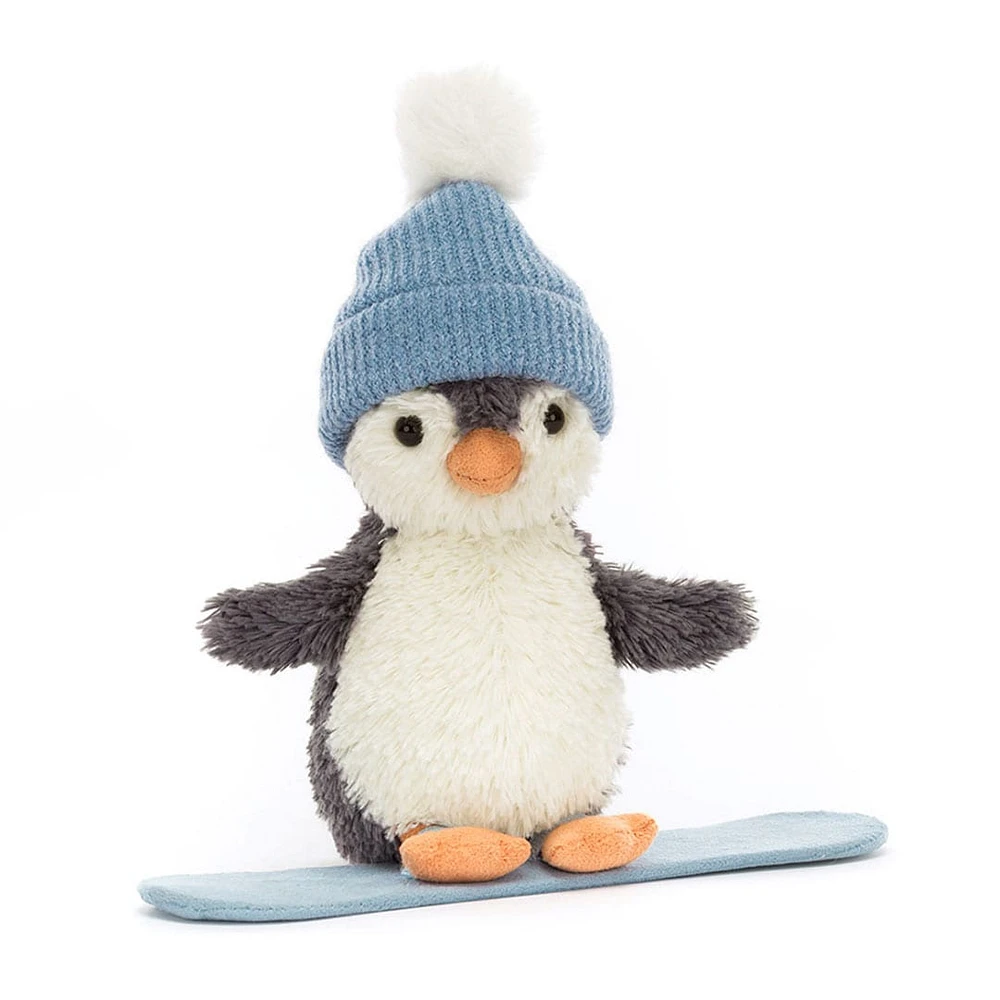 Peanut Penguin Snowboarding 4"