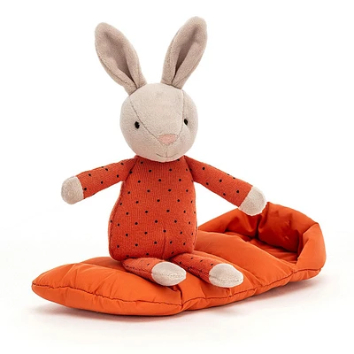 Lapin et son Sac de Couchage 10"