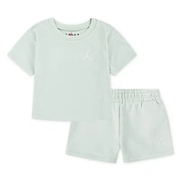 Brooklyn Fleece Short Set 12-24m