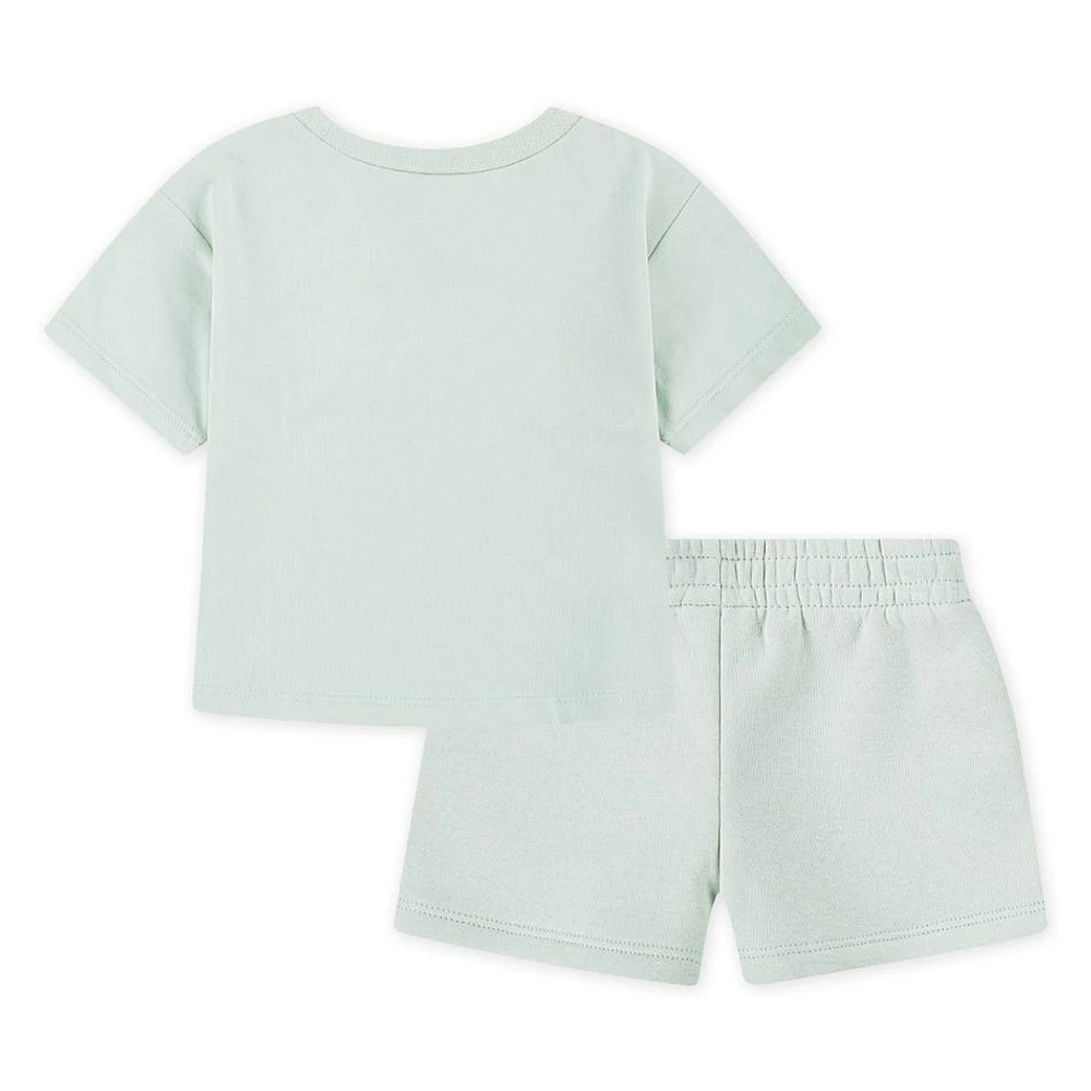 Brooklyn Fleece Short Set 12-24m