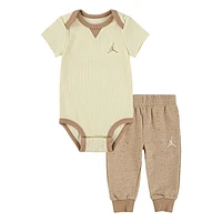 Rib Nep Bodysuit Set 0-9m