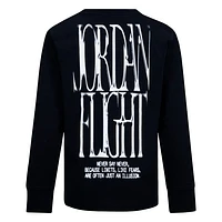 MJ Flight Illusions Long Sleeves Tee 4-7y