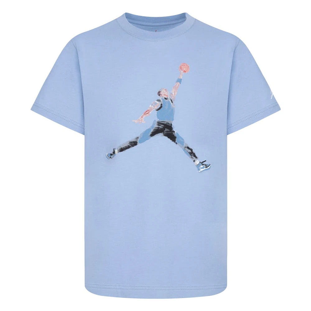 Watercolor Jumpman T-shirt 8-16y