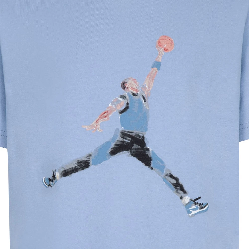 Watercolor Jumpman T-shirt 8-16y