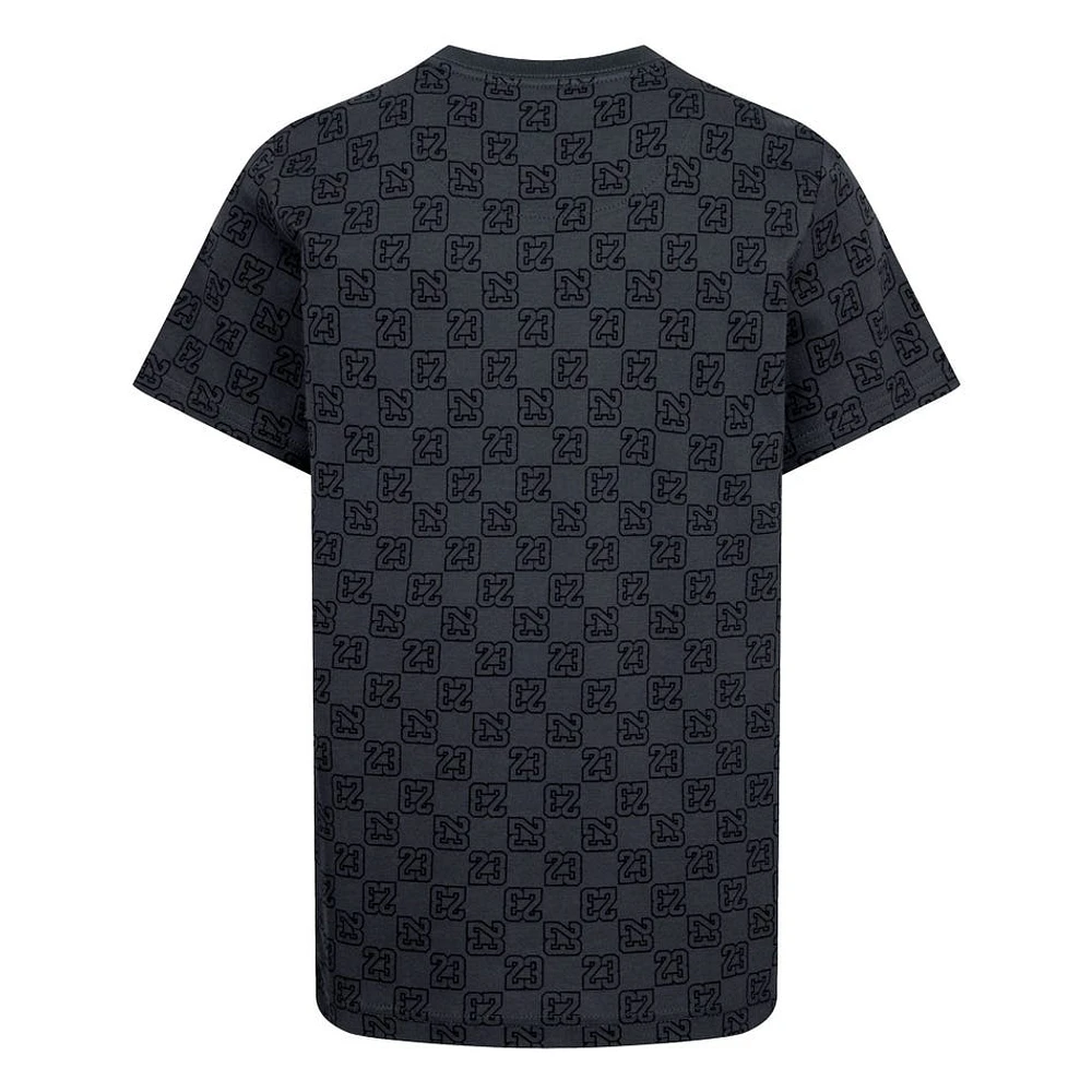 23 Monogram AOP SS Tee 8-20y