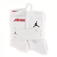 Jordan Crew Socks 6-Pack Sizes 3-7J