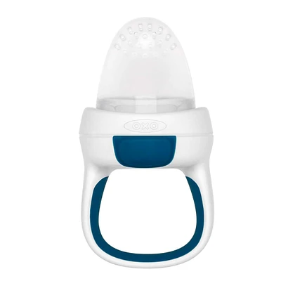 Tétine Grignoteuse Silicone OXO Tot - Blanc/Marine