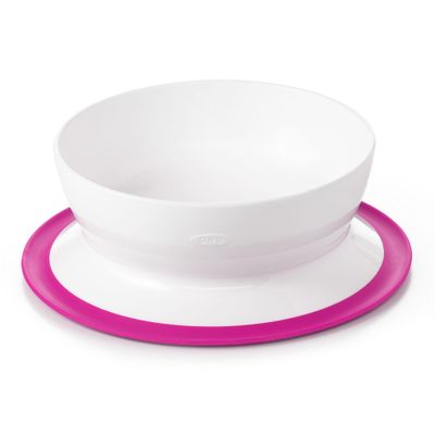 OXO Tot Stick and Stay Suction bowl - Pink