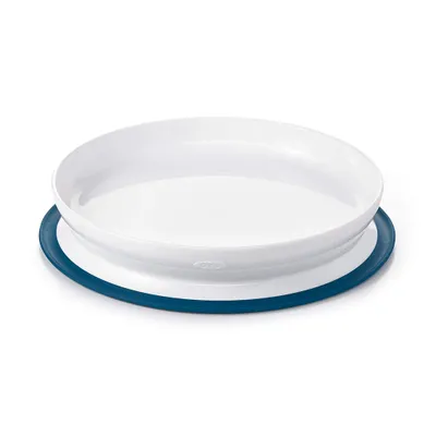 OXO Tot Stick and Stray Suction Plate - Navy